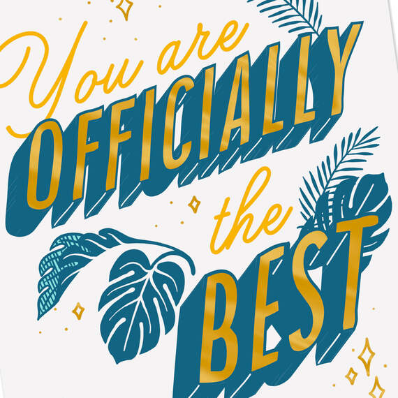 You Are the Best Video Greeting Thank-You Card, , large image number 4