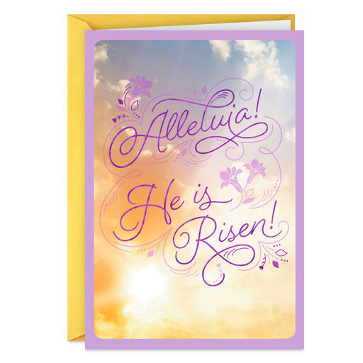 He Is Risen! Religious Easter Card, 