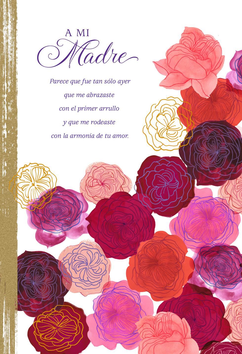 Harmony of Love Musical Spanish-Language Mother's Day Card