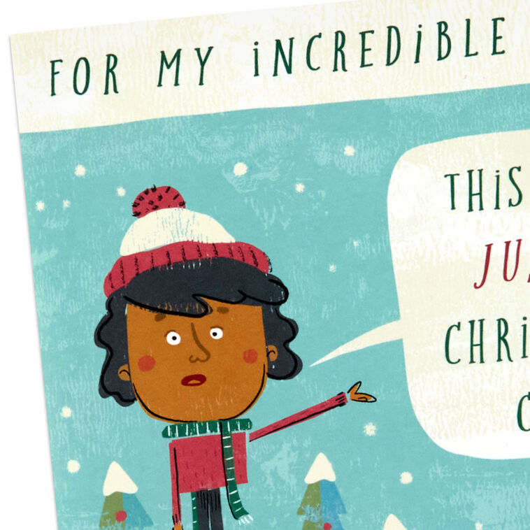 Pop-Up Love Reminder List Funny Christmas Card for Husband Card Front Detail image number 5