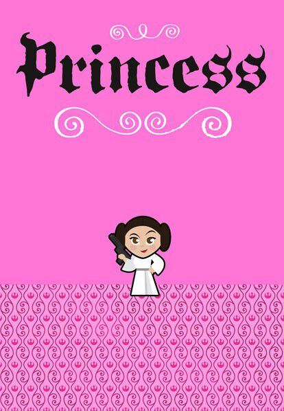 Kick-Butt Princess Leia™ Birthday Card