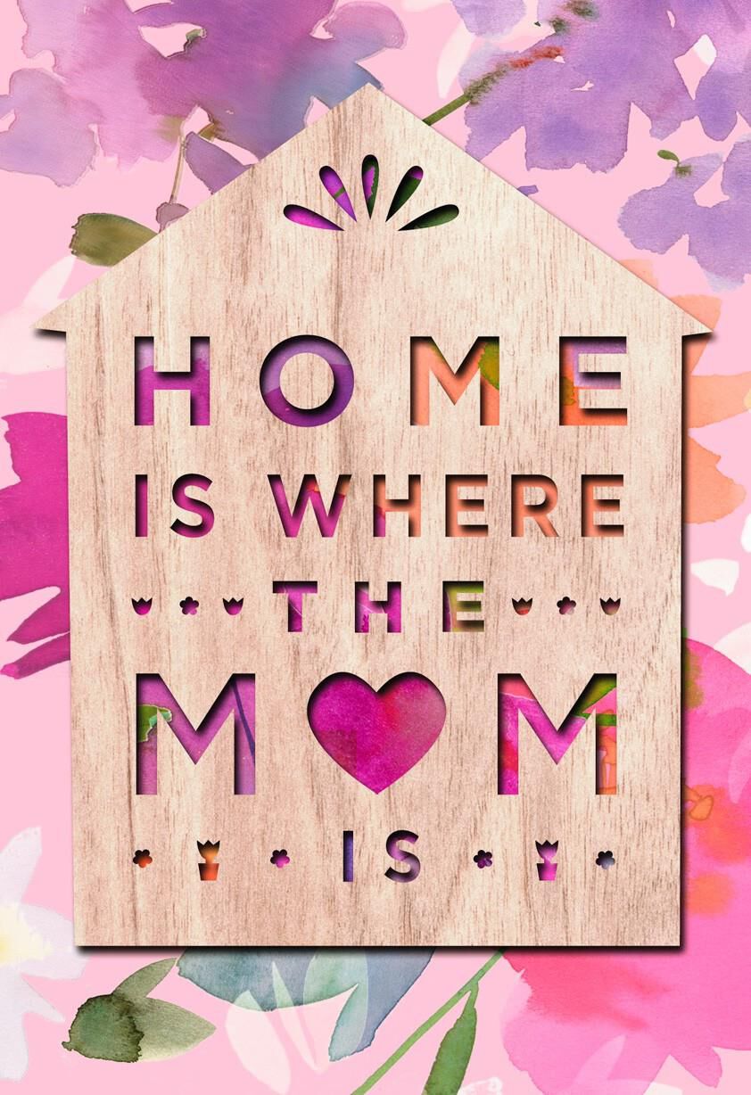Mom Makes Home Mother's Day Card