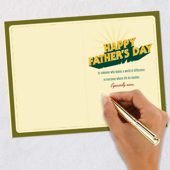 The World Needs More Men Like You Father's Day Card, , large image number 6