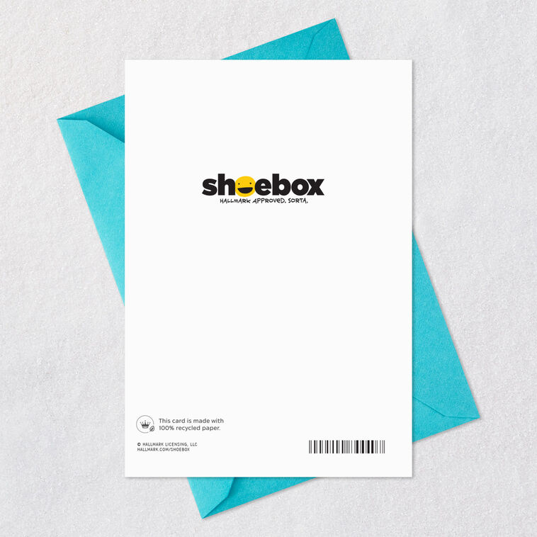 Donkey and Miner in Desert Funny Birthday Card Card Back with Envelope image number 7