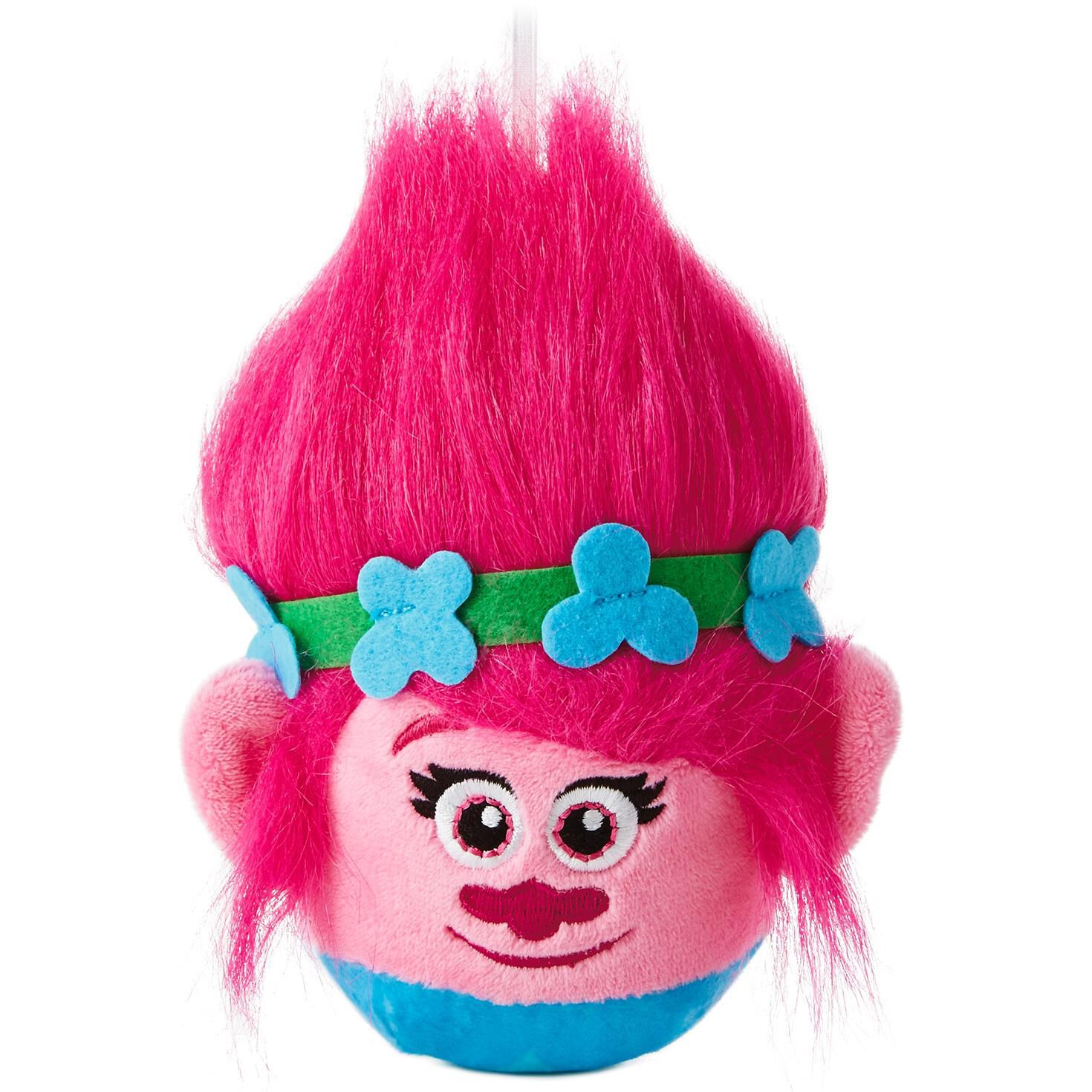 DreamWorks Trolls Poppy Fluffball&trade; Stuffed Ornament, , large image number 1