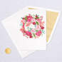 Layered Paper Floral Wreath Birthday Card for Her, , large image number 5