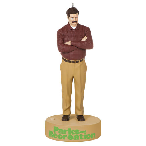 Parks and Recreation Ron Swanson Ornament With Sound, 