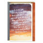 Sunset Clouds Religious Encouragement Card Card Front image number 1