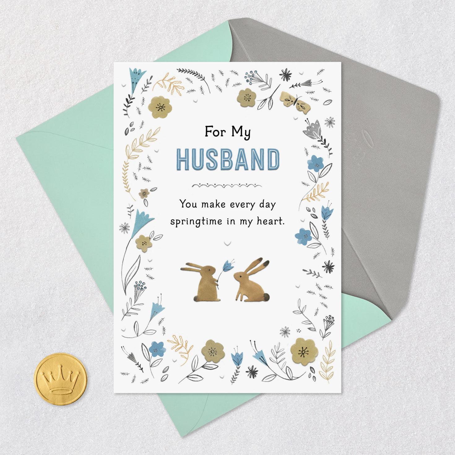 You Make Every Day Springtime Love Card for Husband, , large image number 5