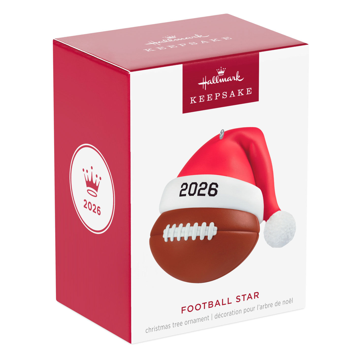 Football Star 2026 Keepsake Ornament Package Front image number 7