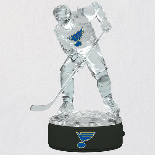NHL® St. Louis Blues® Ice Hockey Player Ornament With Light, 