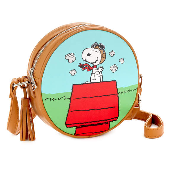 Loungefly Peanuts Snoopy vs. the Red Baron Crossbody Bag, , large image number 2