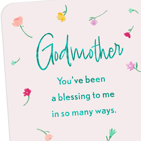 You've Been a Blessing to Me Easter Card for Godmother, , large image number 4