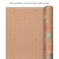 Bright Kraft 3-Pack Christmas Wrapping Paper  image number 5