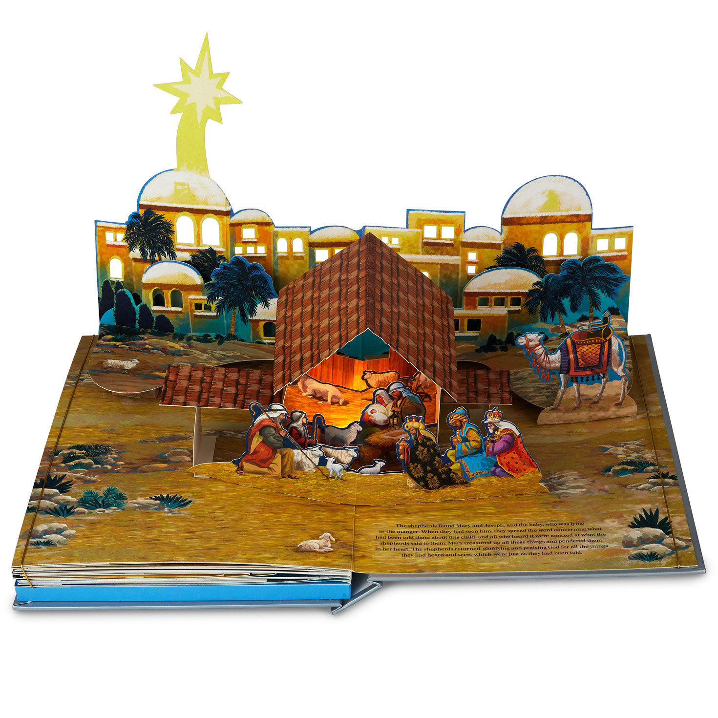 The Nativity Story Pop-Up Book With Light and Sound, , large image number 6