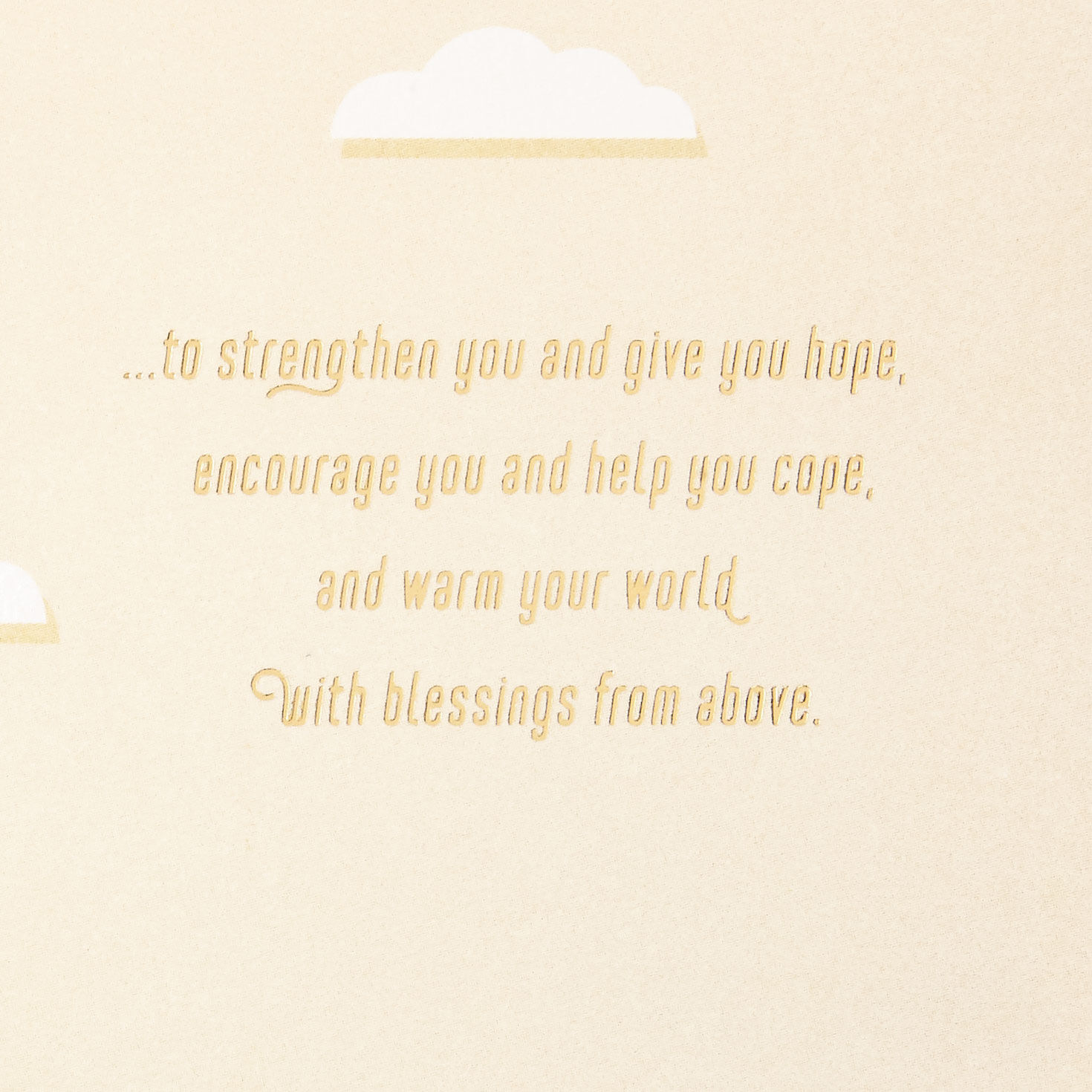 Guardian Angel Wishes Thinking of You Card, , large image number 2