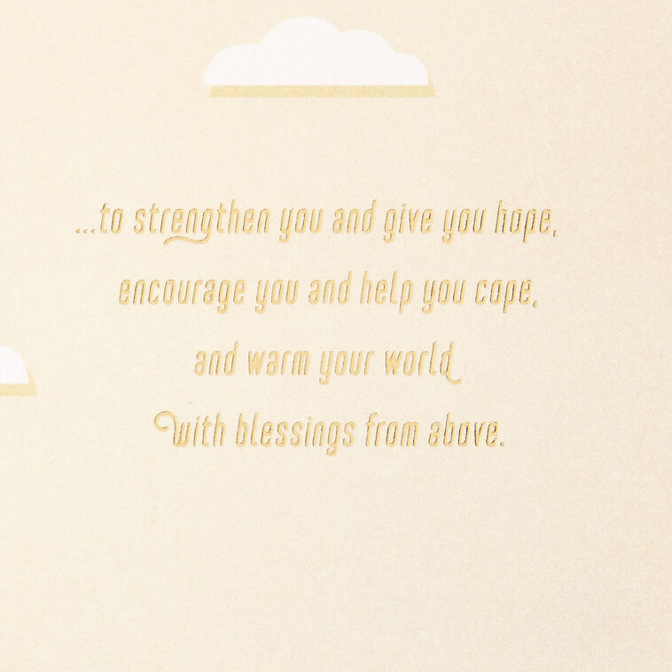 Guardian Angel Wishes Thinking of You Card, , large image number 2