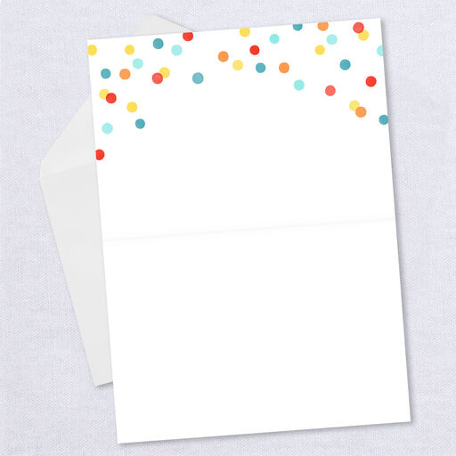Personalized Full Photo Birthday Photo Card, 5x7 Horizontal, 