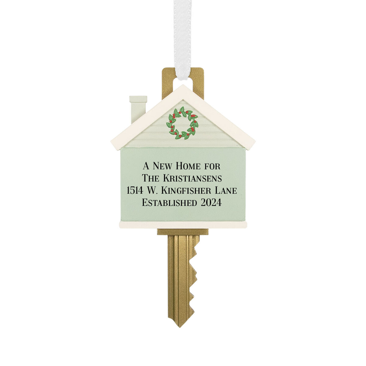 New Home Key Personalized Ornament Personalized Ornaments Hallmark