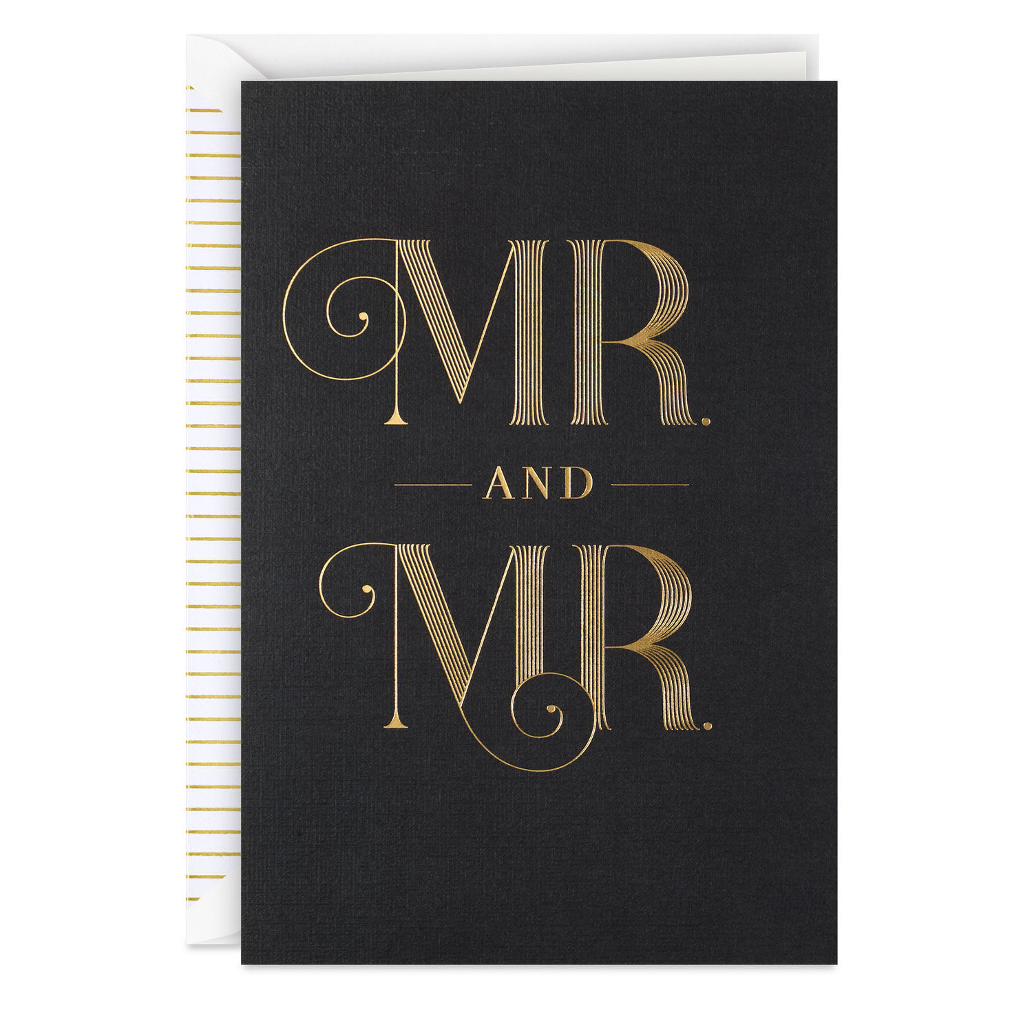 Celebrating Mr. and Mr. Wedding Card