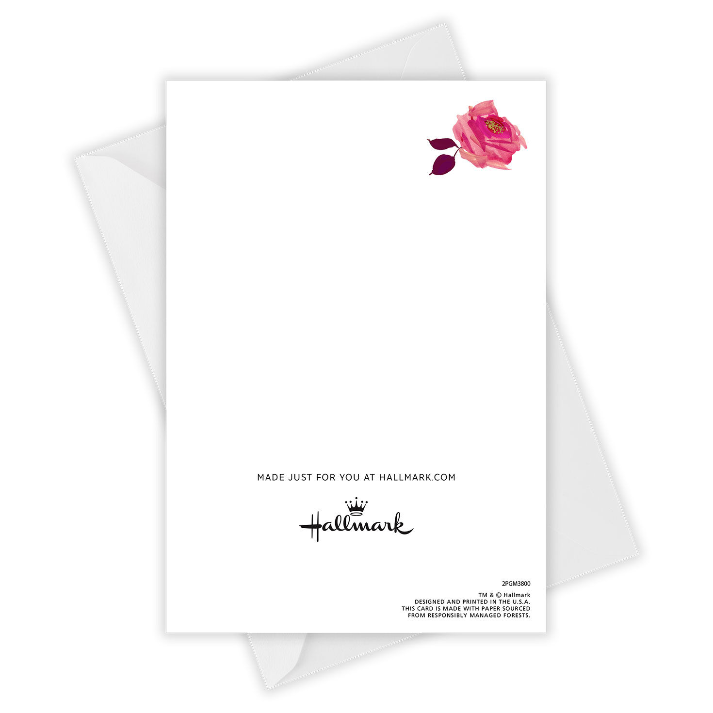 Lovely Floral Custom Valentine's Day Card, , large image number 4