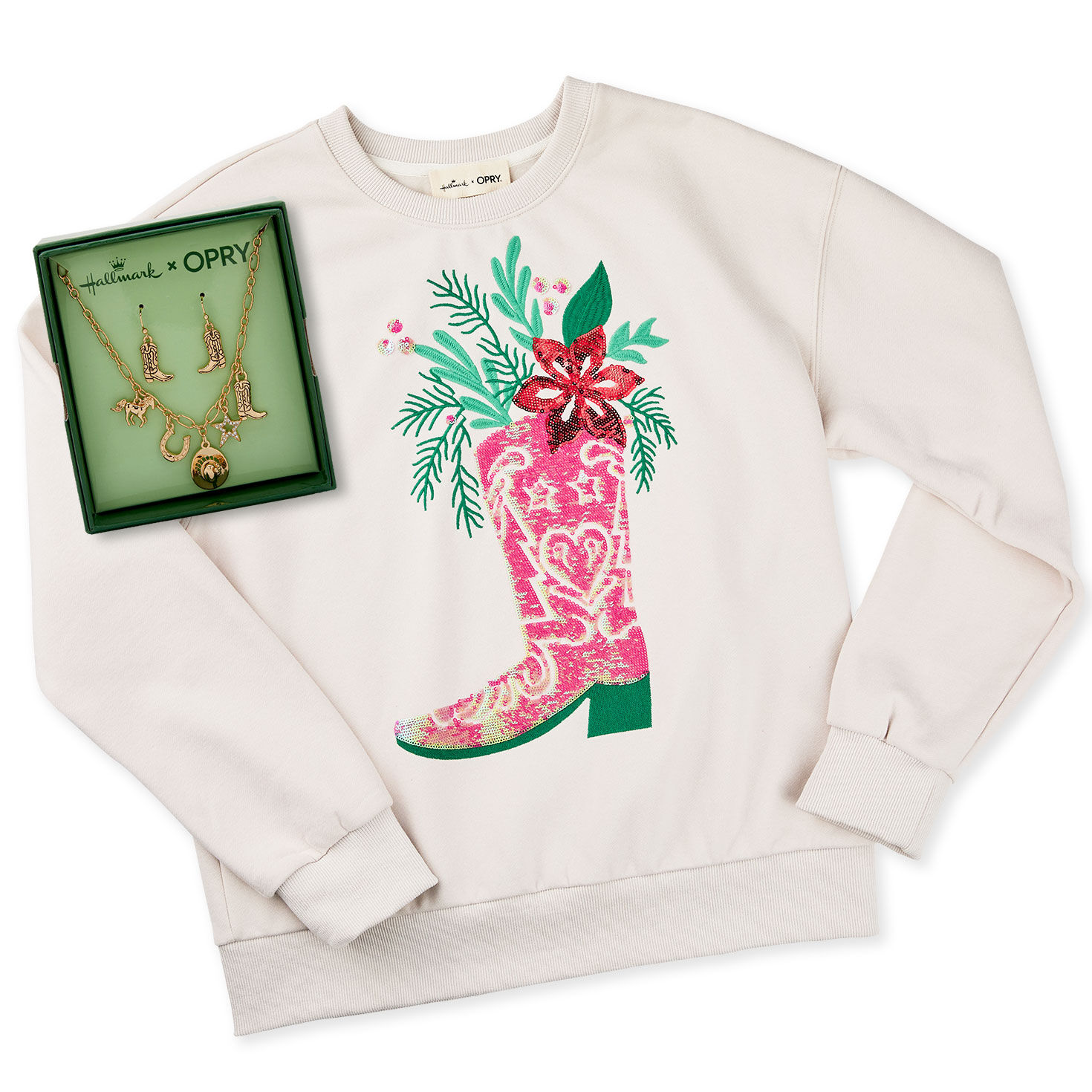 Hallmark x Opry® Kicking Off the Holidays Gift Set