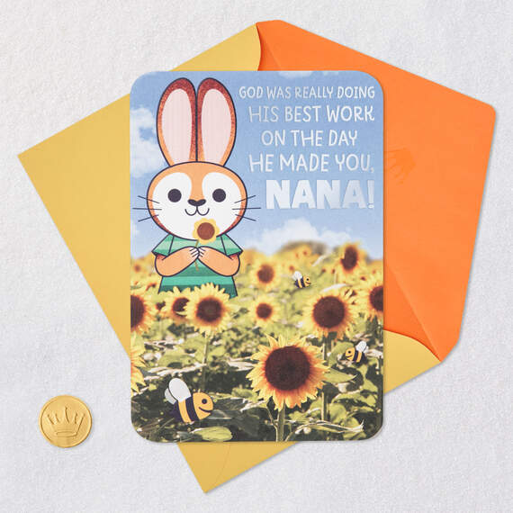 God's Best Work Birthday Card for Nana, , large image number 5