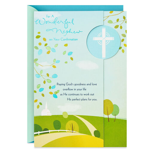 You Are a Blessing Confirmation Card for Nephew, 