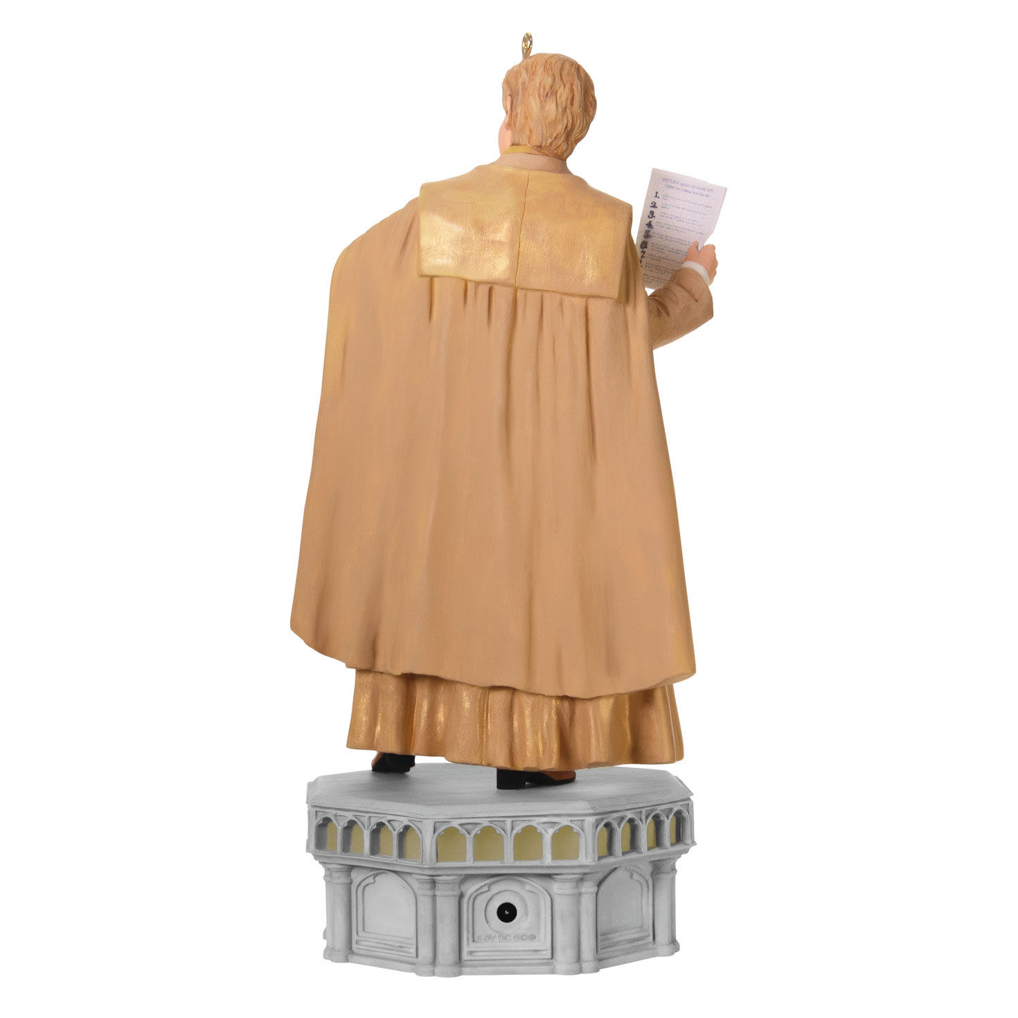 Harry Potter Gilderoy Lockhart Keepsake Ornament Back image number 6