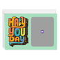 Personalized Happy You Day Fun Lettering Photo Card  image number 3