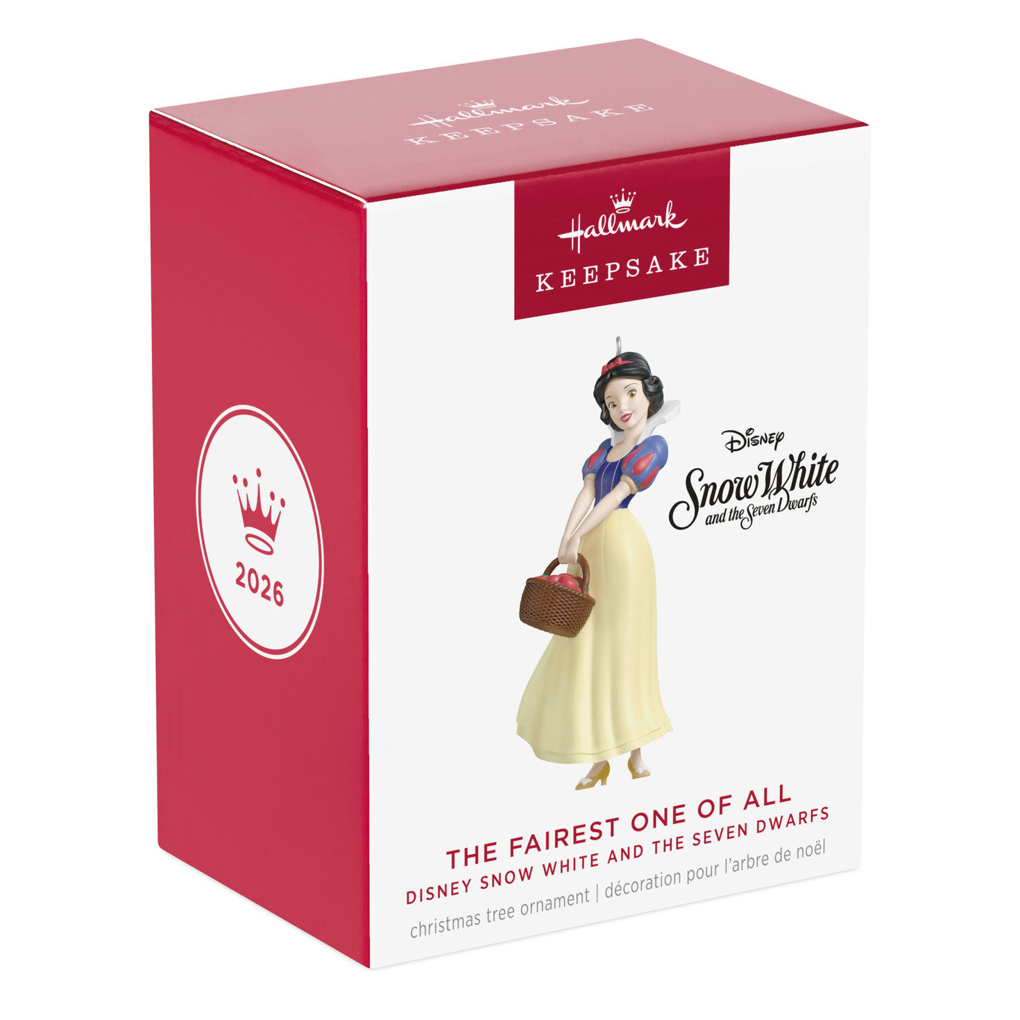 Snow White With Basket Keepsake Ornament Package Front image number 7