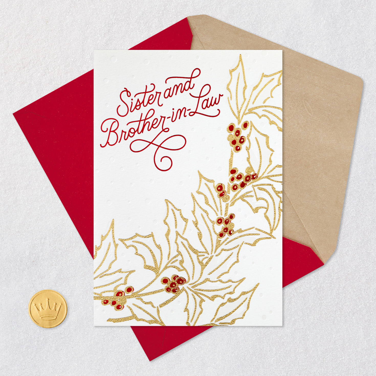 The Love We Share Christmas Card for Sister and Brother-in-Law for only USD 5.59 | Hallmark