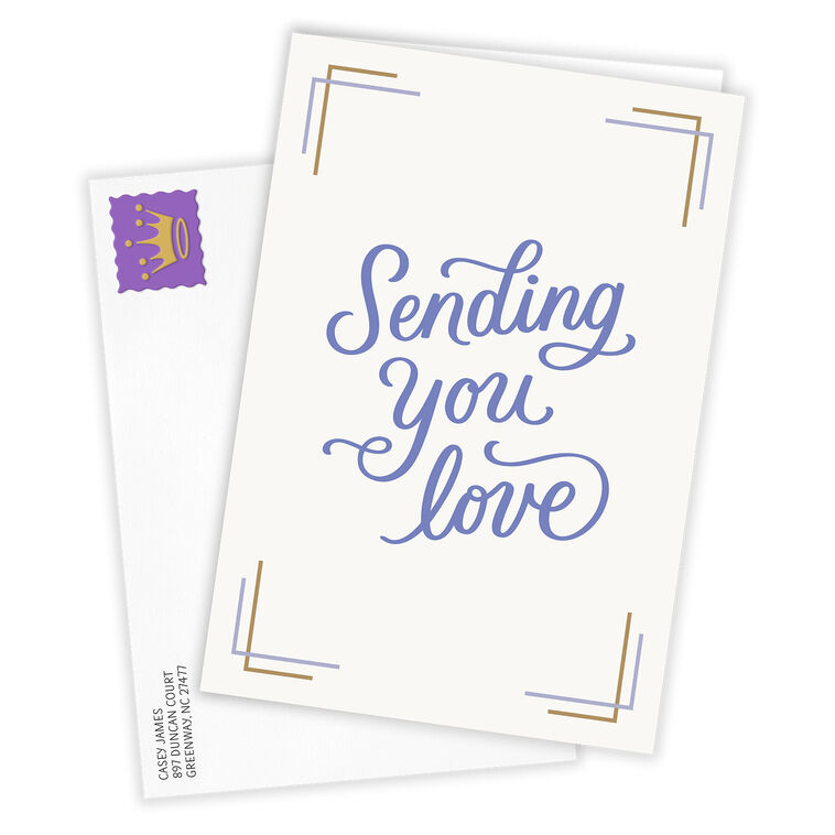 Sending You Love Custom Card, , large image number 2