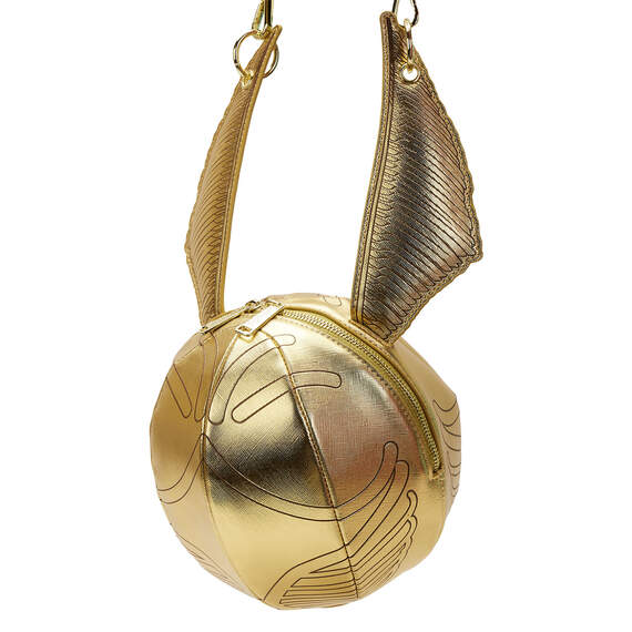 Loungefly Harry Potter Golden Snitch Crossbody Bag, , large image number 3
