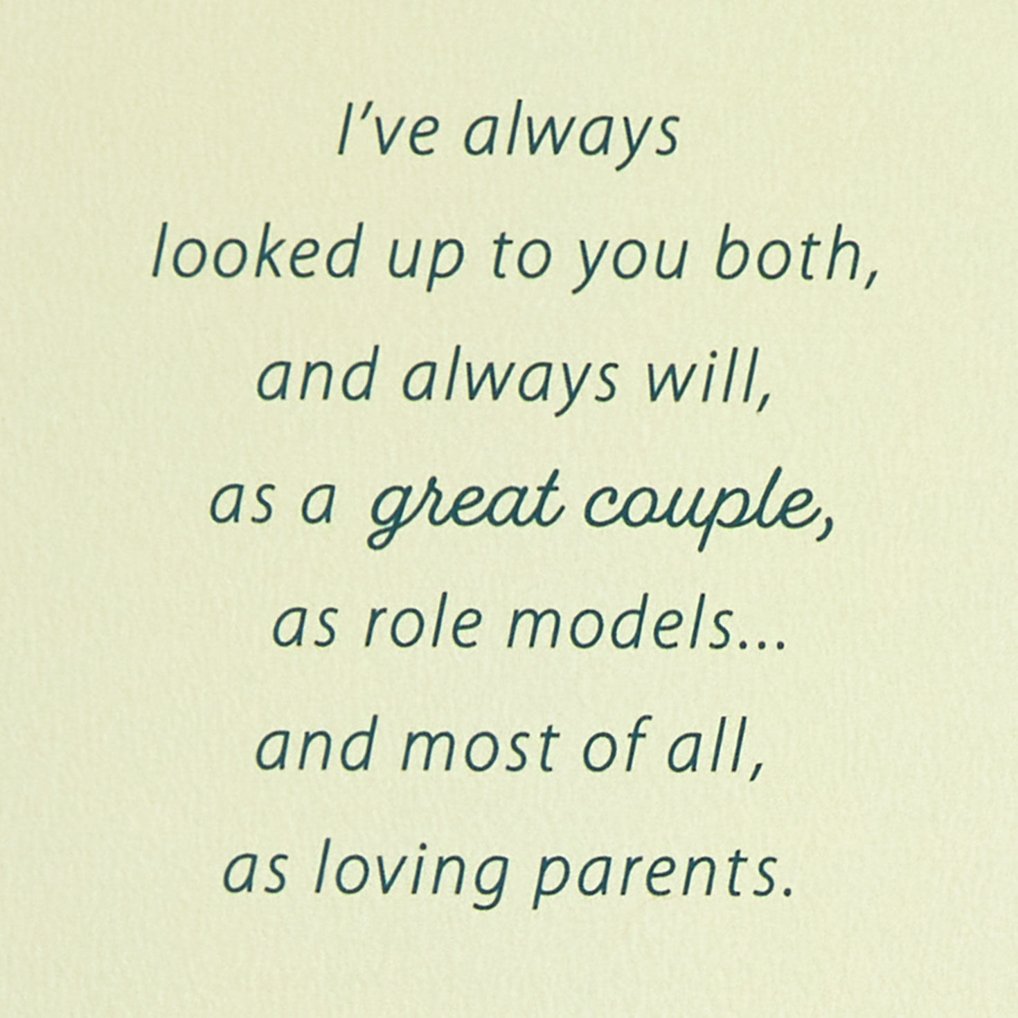 Proud to Call You My Parents Anniversary Card - Greeting Cards | Hallmark