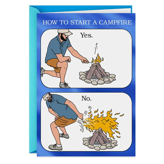 Get Fired Up Funny Father's Day Card, , large image number 1