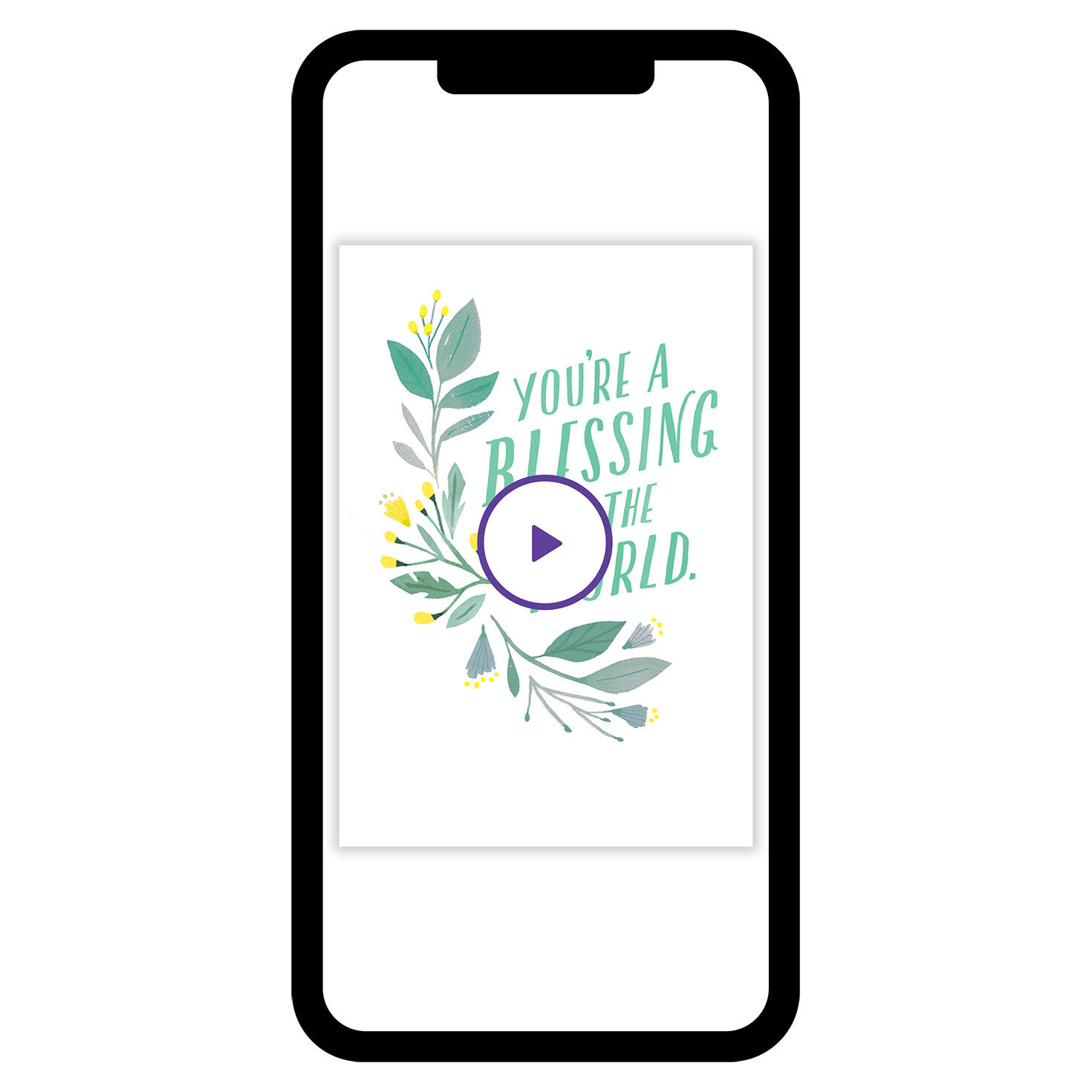 You're a Blessing to the World eCard