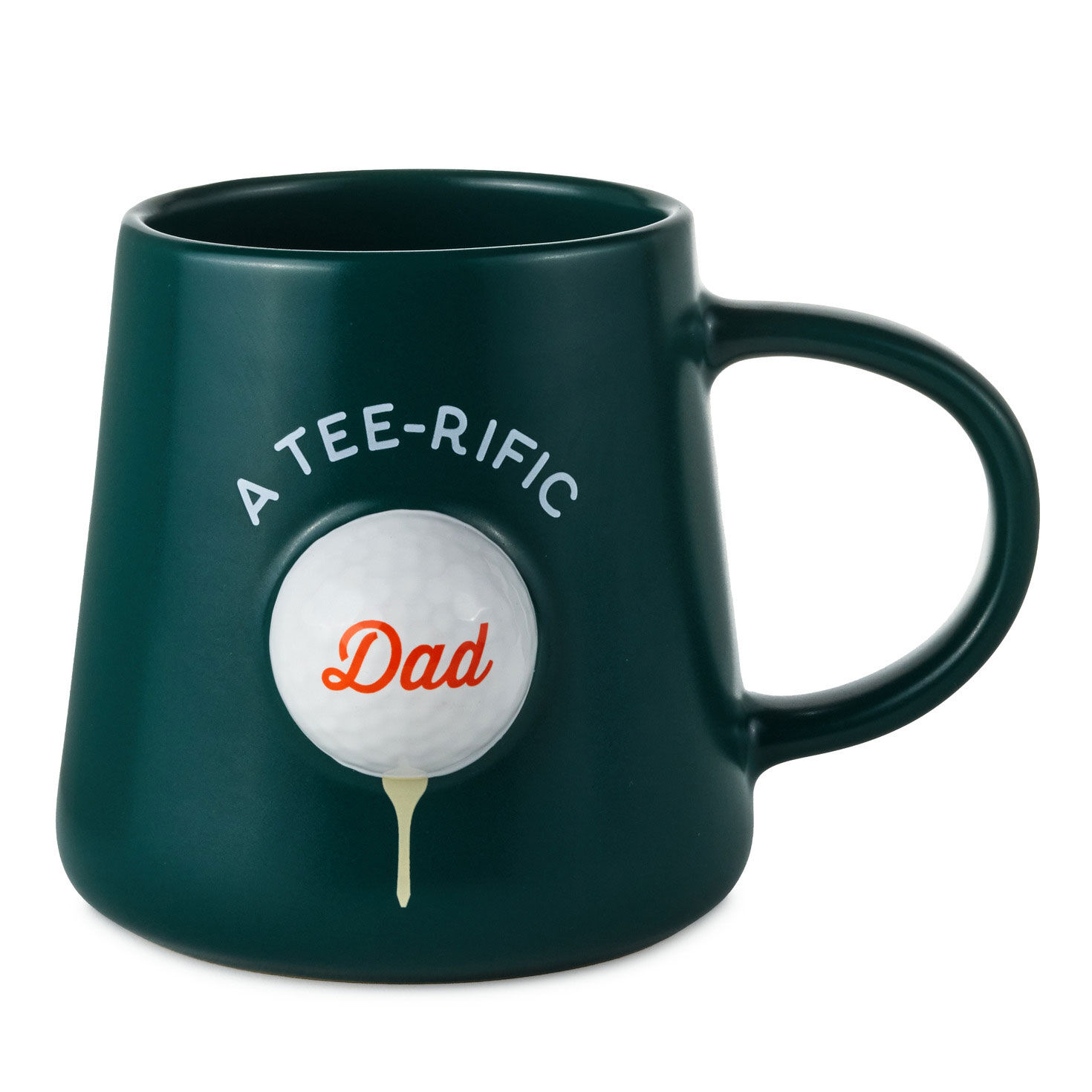 A Tee-Rific Dad Golf Ball Sculpted Mug, 15.5 oz.