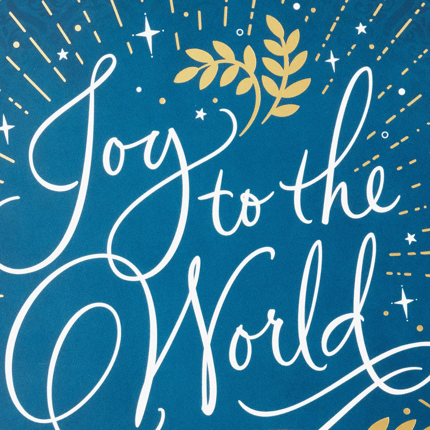 Joy to the World on Blue Boxed Christmas Cards, Pack of 40, , large image number 5