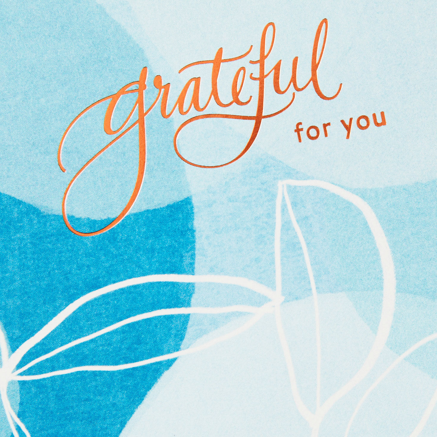 Blue Watercolor Assortment Blank Sympathy Thank-You Notes, Pack of 24, , large image number 5