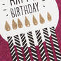 Glittery Candles Birthday Card for Friend, , large image number 4