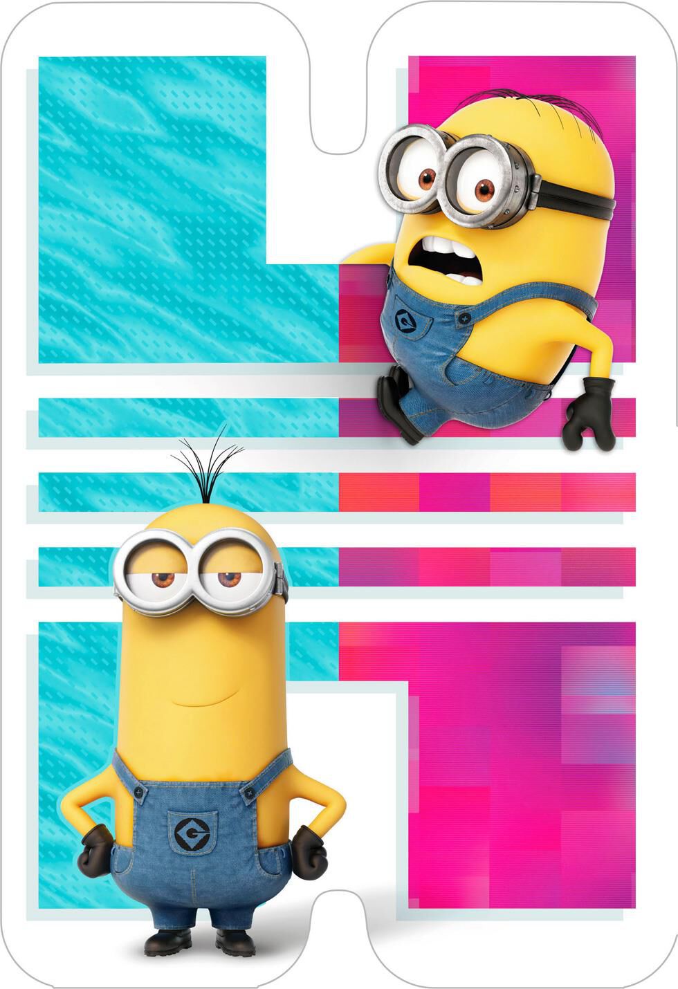 Despicable Me Minions Happy Day Birthday Card