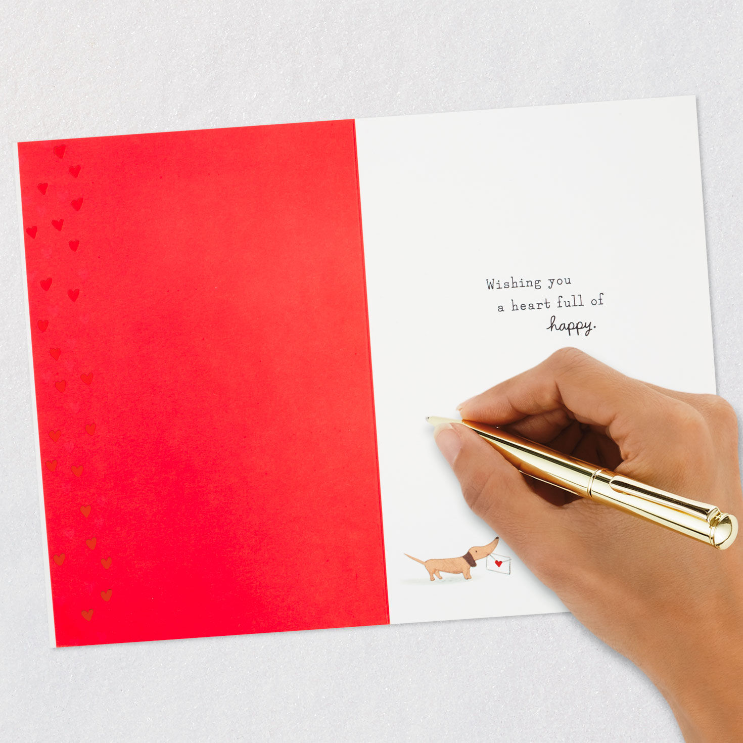 Cute Animals Heart Full of Happy Hallmark Card signing ard image number 6