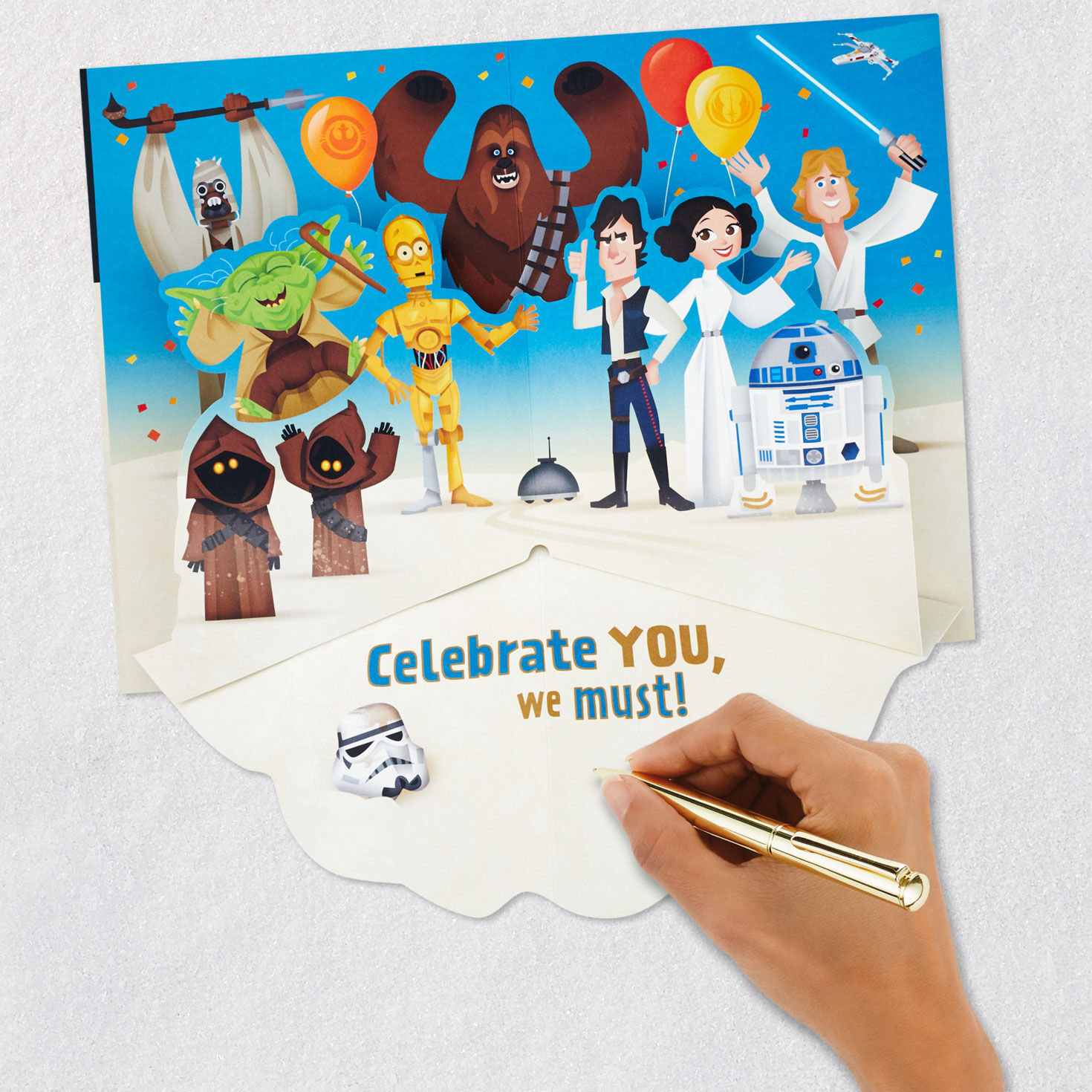 Star Wars™ Yoda™ Pop-Up Father's Day Card for only USD 6.59 | Hallmark