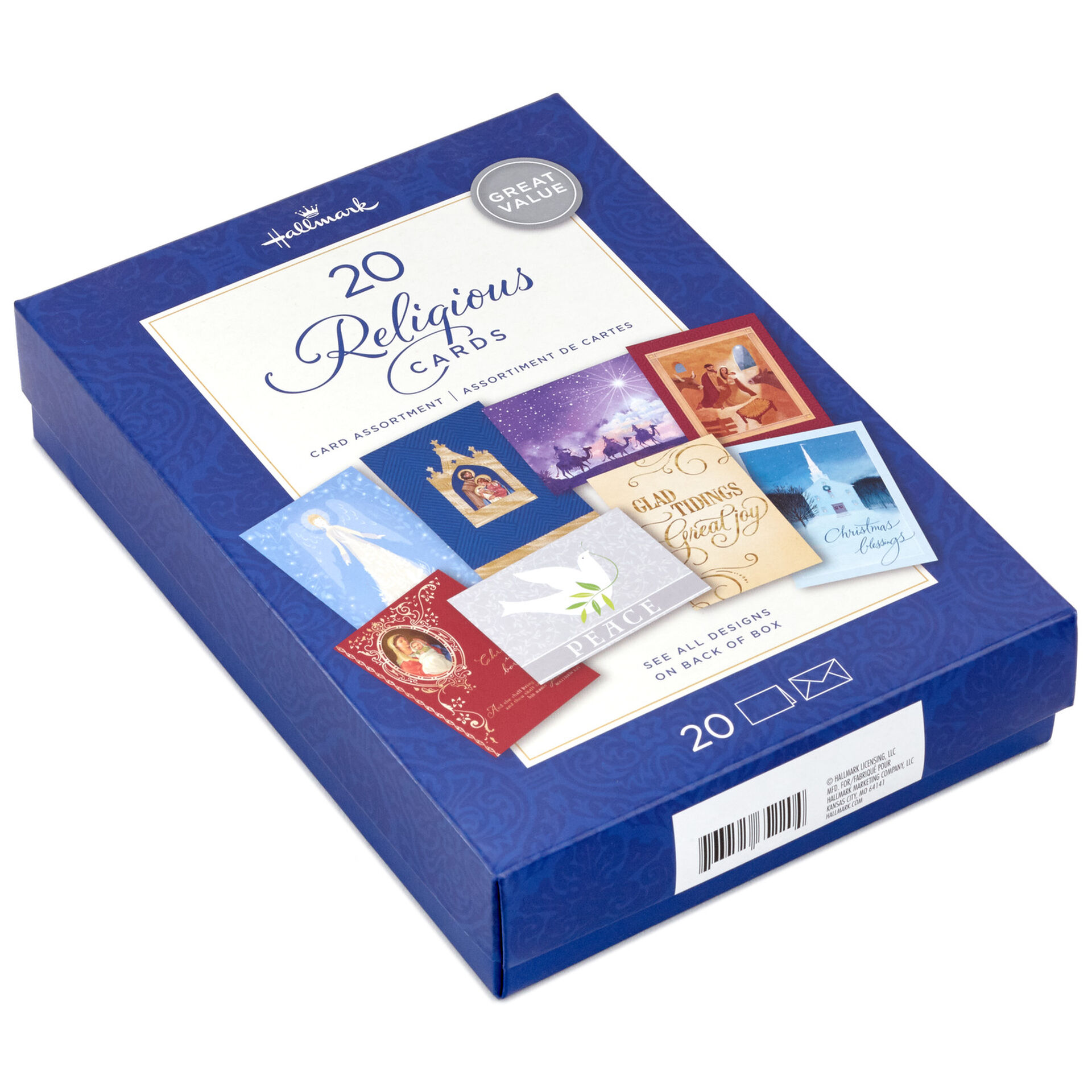 Religious Christmas Cards Boxed Individually Designed Assorted Religious Christmas Cards Box Of 20 Boxed Cards Hallmark