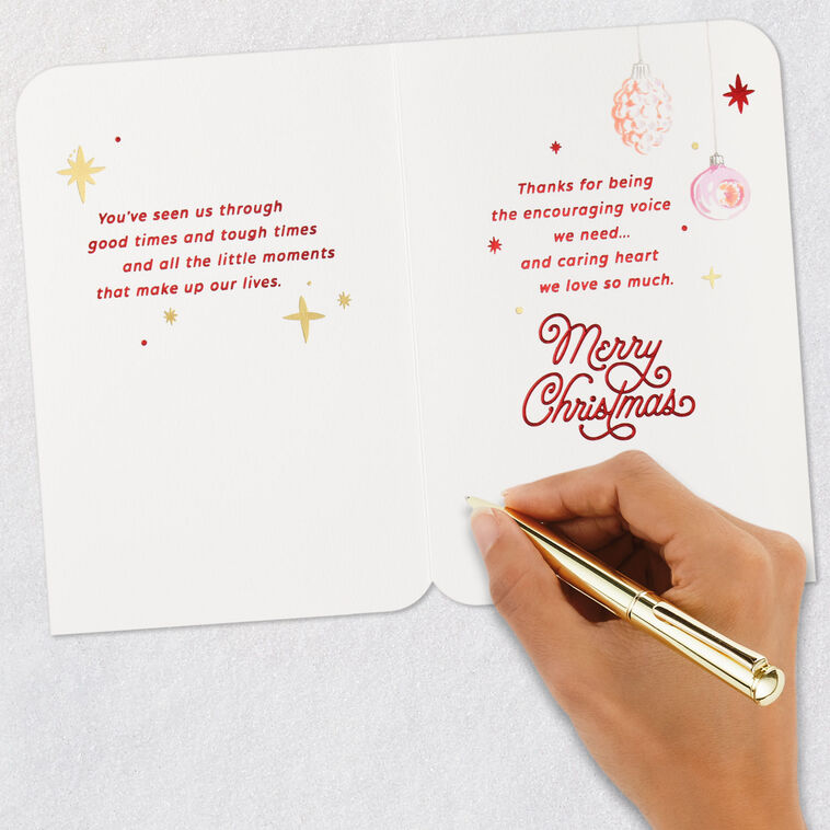 You Mean So Much Christmas Card for Mom From Both, , large image number 7