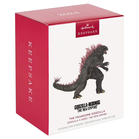 Godzilla x Kong: The New Empire The Fearsome Godzilla Ornament, , large image number 6