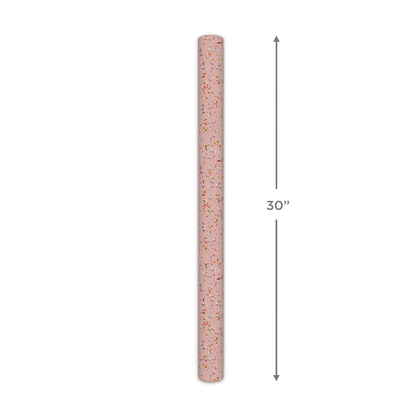 Cake Sprinkles on Pink Wrapping Paper, 20 sq. ft. for only USD 4.99 | Hallmark