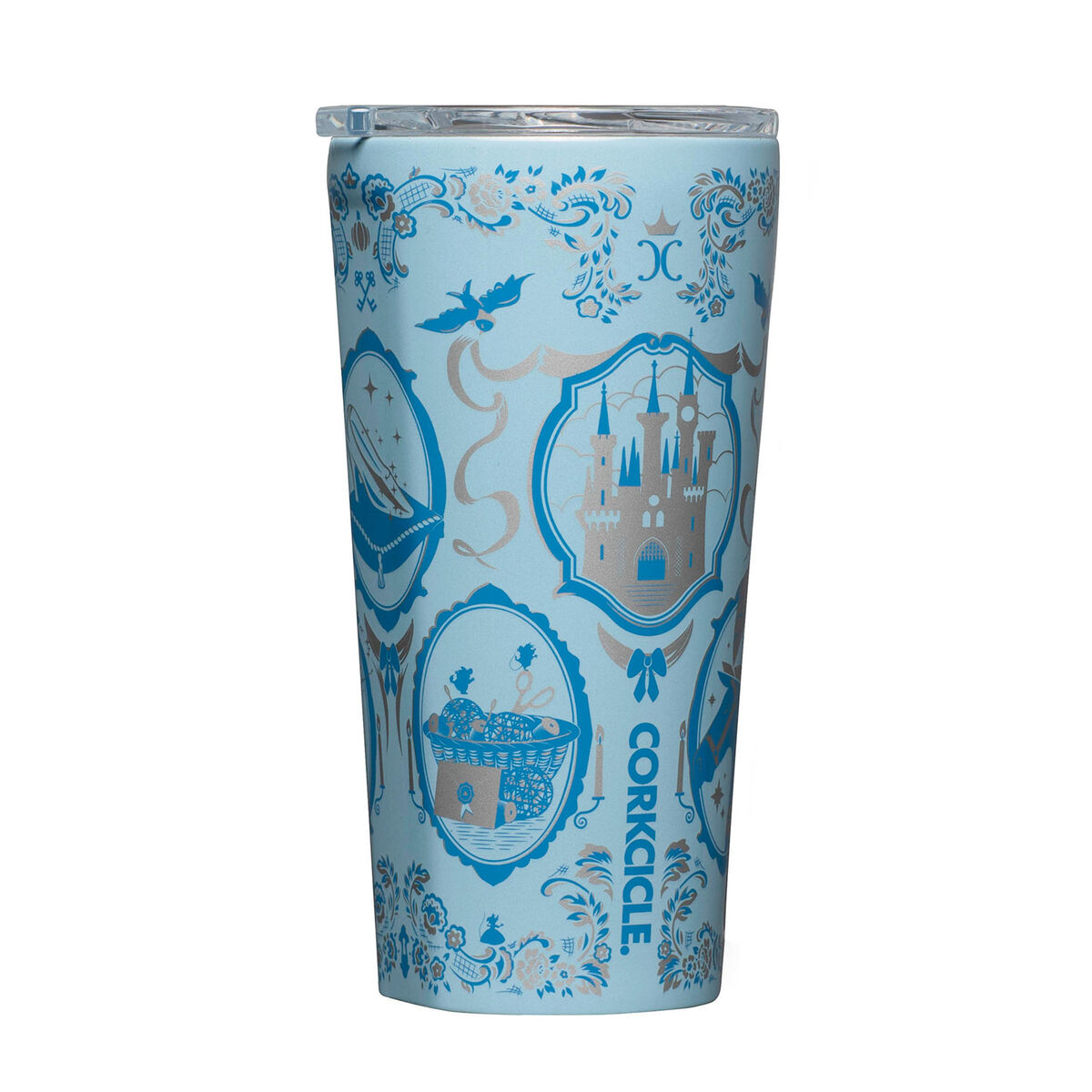 Corkcicle Disney Princess Cinderella Tumbler, 16 oz. Insulated Tumblers Hallmark