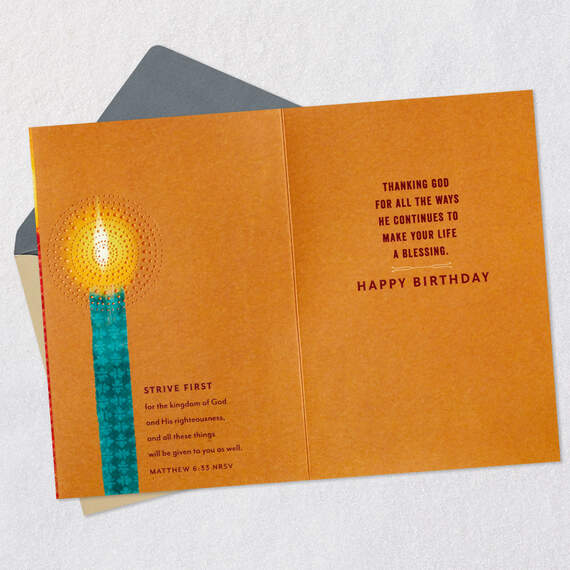 An Honorable Man Religious Birthday Card for Him, , large image number 4